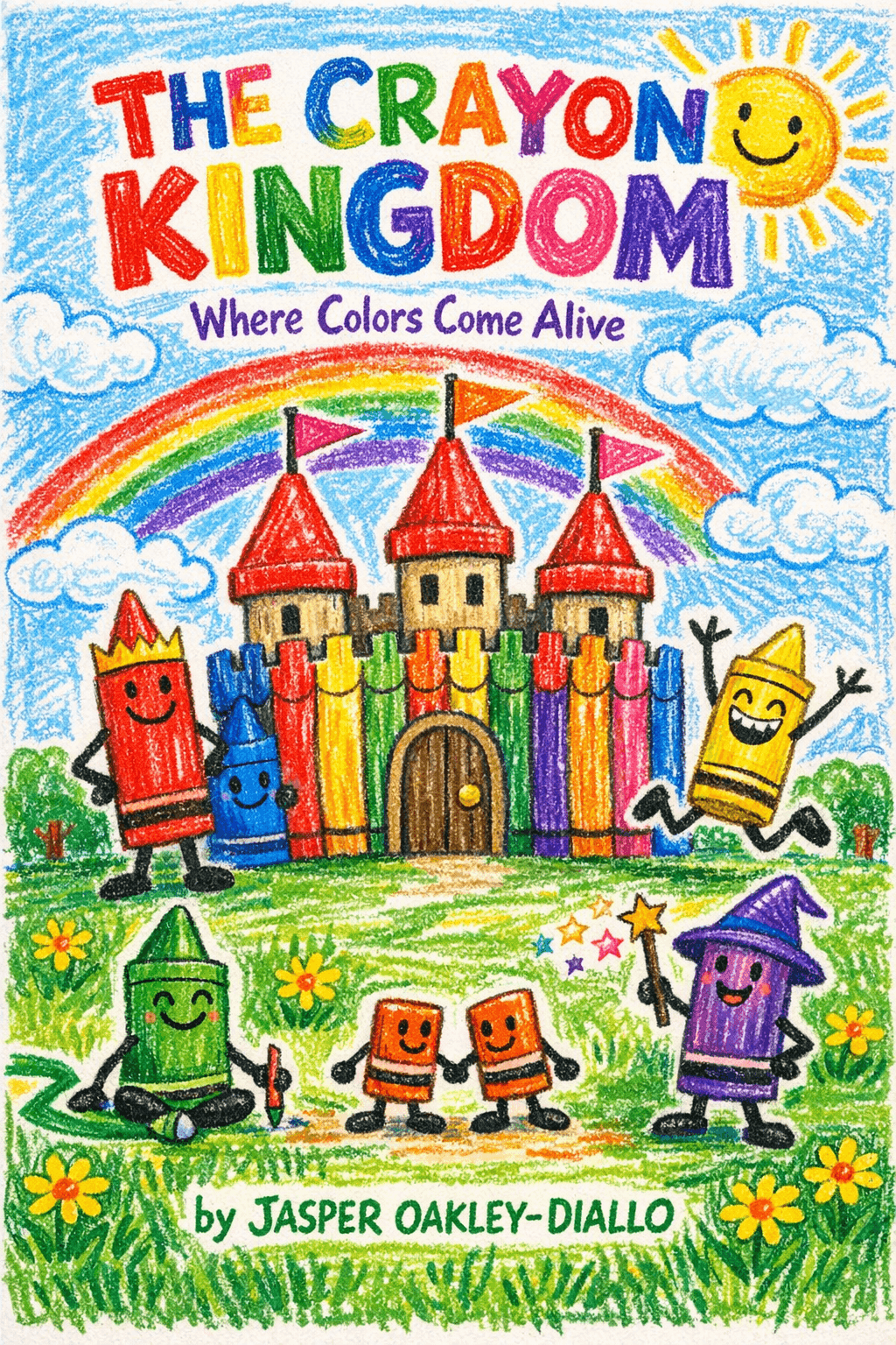 The Crayon Kingdom — Paperback Cover