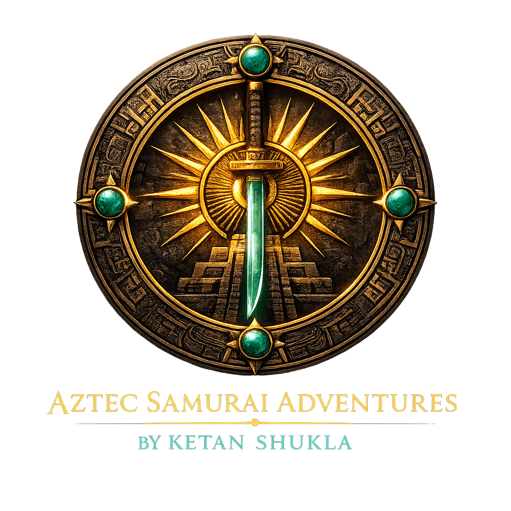 Aztec Samurai Adventures — Series Logo